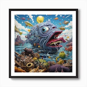 'Fish In The Sea' Art Print