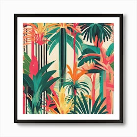 Tropical Jungle 4 Art Print