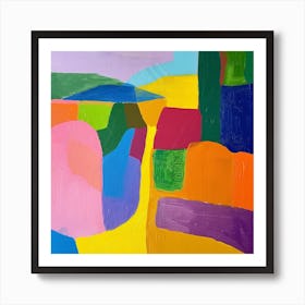 Modern Abstract Collection 44 Art Print