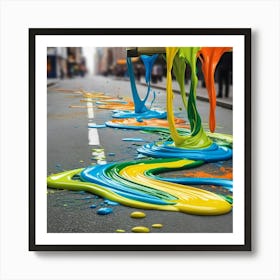 Street Art Art Print