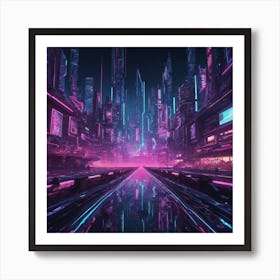 Highway Art Print