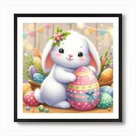 Easter Bunny Art Print