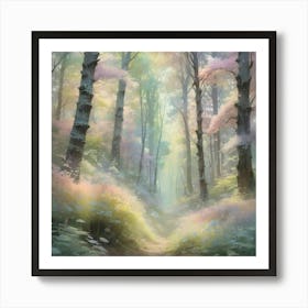 Walk In The Woods 1 Art Print