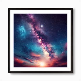 Milky Way Art Print