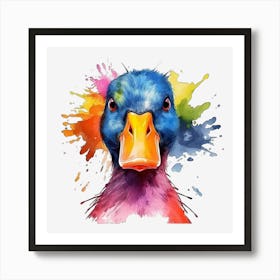 Duck Painting 2 Art Print