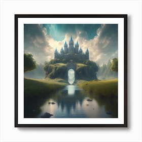 Fairytale Castle 26 Art Print