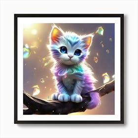 Cute Kitten 13 Art Print