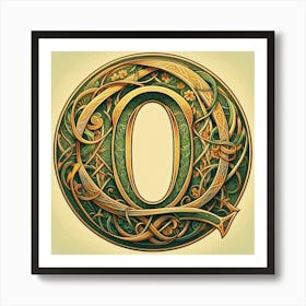 Letter OI Art Print