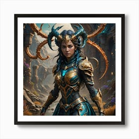 Hero Of Legends 1 Art Print