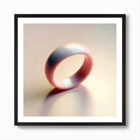 Pink Ring 1 Art Print