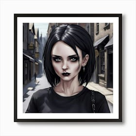 Urban Streets Art Print