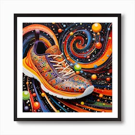 Galaxy Runner Art Print