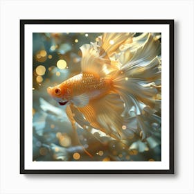 Siamese Catfish 5 Art Print