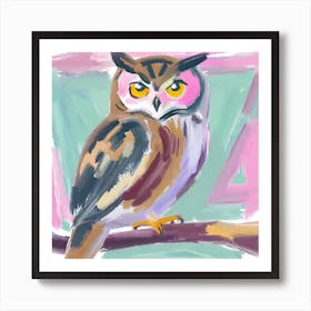 Owl 07 Art Print