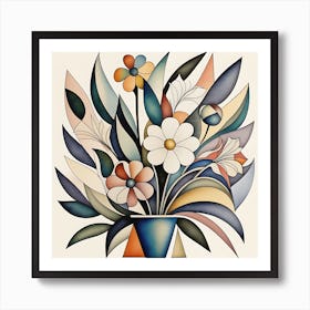 Flowers In A Vase Art Print