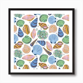 Seashell Art Print