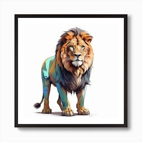 Lion11 Art Print