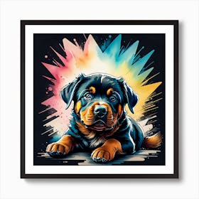 Little Dog Art Print