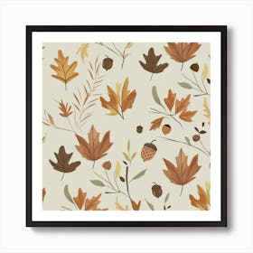 1_fall Art Print