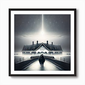 House At The End Of The Street Art Print