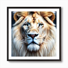 Lion Portrait 21 Art Print