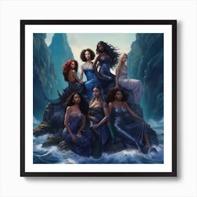 La Isla de las Sirenas Celestria Art Print