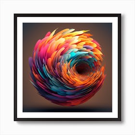 Abstract Painting 102 Art Print