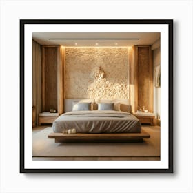 Modern Bedroom Design 24 Art Print