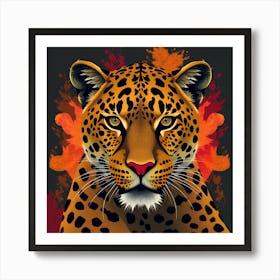 Leopard 5 Art Print