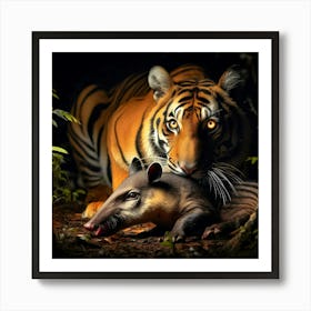 Wild Animal Creative Portrait 197 Art Print