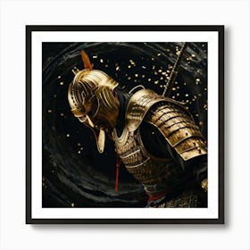 Samurai Warrior Art Print Art Print