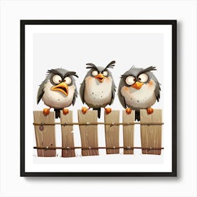 Angry Birds 1 Art Print