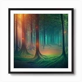 Forest 59 Art Print