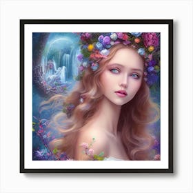 Fantasies Of The Mind And Heart 102323078 By Asnowbird Dgdfape Art Print