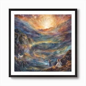 Polar Shift Schiehallion Scottish Mountain Art Print