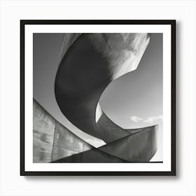 Curve In The Sky Art Print