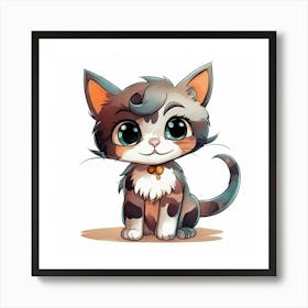 Cute Kitten 8 Art Print