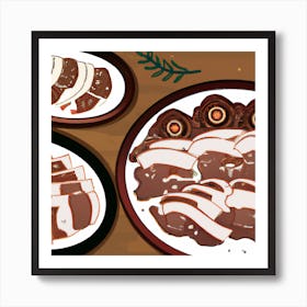 korean food Art Print