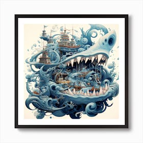 Shark'S Mouth Art Print