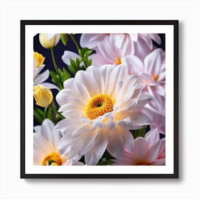 Flowers In A Vase 19 Art Print