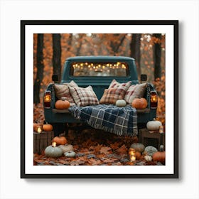 Autumn In The Woods Art Print