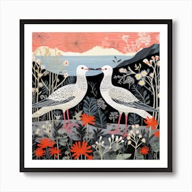 Bird In Nature Seagull 2 Art Print