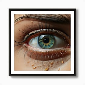 Wet Eye Art Print