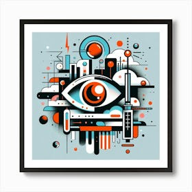 Eye Of The City Art Print