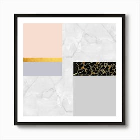 Modern geometric art 7 Art Print