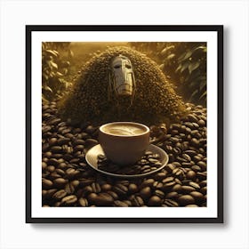 Coffee Beans 165 Art Print