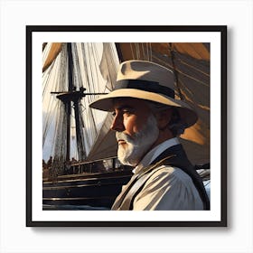 Sailor On A Ship Art Print