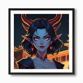 The Demon Princess Art Print