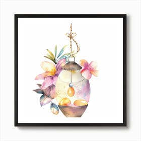 Easter Lantern Art Print