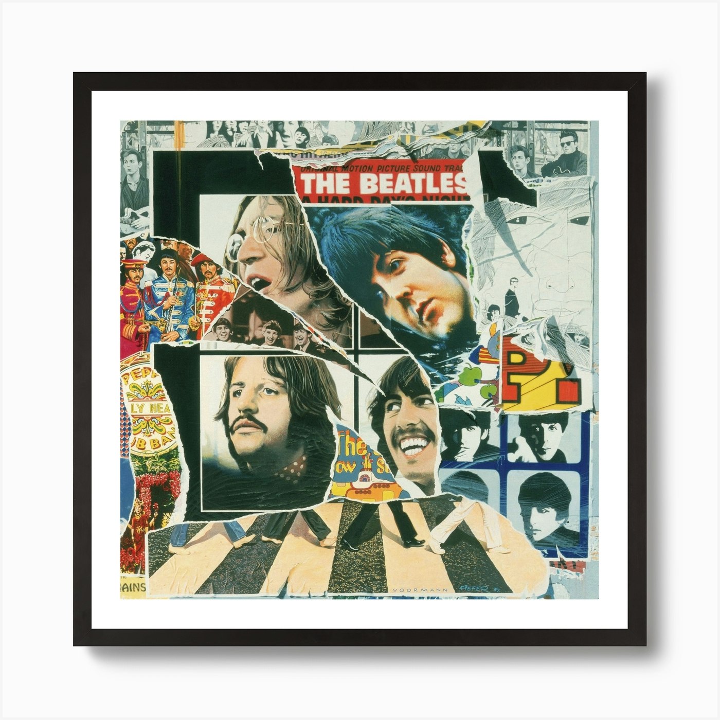 Anthology 3 The Beatles Collection Art Print By The Beatles Collection Fy Anthology 3 The Beatles Collection Art Print By The Beatles Collection Fy